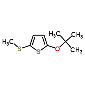 2-Methylsulfanyl-5-tert-butoxy-thiophene Structure,91005-16-2Structure