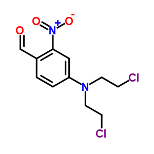 Benzaldehyde,4-[bis(2-chloroethyl)amino]-2-nitro- Structure,91090-35-6Structure