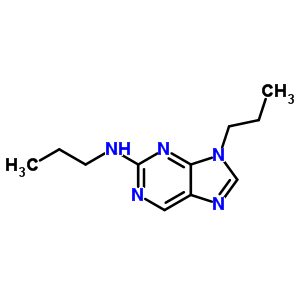 N,9-dipropylpurin-2-amine Structure,91194-67-1Structure