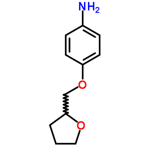 4-(Tetrahydro-furan-2-ylmethoxy)-phenylamine Structure,91246-63-8Structure