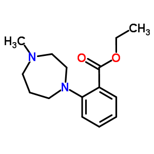 Ethyl 2-(4-methyl-1,4-diazepan-1-yl)benzoate Structure,912569-58-5Structure