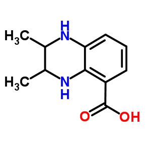 2,3-Dimethyl-1,2,3,4-tetrahydro-quinoxaline-5-carboxylic acid Structure,912763-21-4Structure