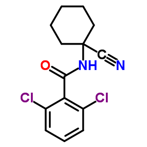 2,6-Dichloro-n-(1-cyano-cyclohexyl)-benzamide Structure,912763-58-7Structure