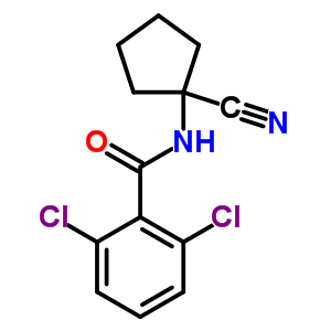 2,6-Dichloro-n-(1-cyano-cyclopentyl)-benzamide Structure,912763-66-7Structure