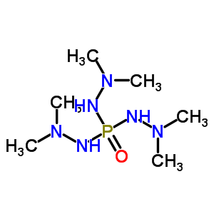 2-Bis(2,2-dimethylhydrazinyl)phosphoryl-1,1-dimethyl-hydrazine Structure,91297-44-8Structure