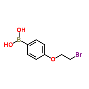 4-(2-Bromoethoxy)phenylboronic acid Structure,913836-06-3Structure