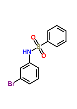 N-(3-bromophenyl)benzenesulfonamide Structure,91394-73-9Structure