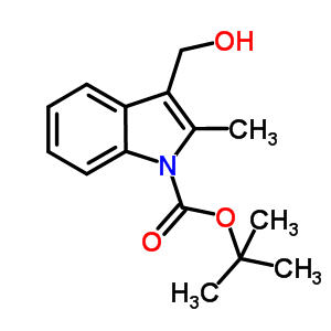 Tert-butyl 3-(hydroxymethyl)-2-methyl-1h-indole-1-carboxylate Structure,914349-13-6Structure