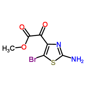 (2-Amino-5-bromothiazol-4-yl)oxoacetic acid methyl ester Structure,914349-73-8Structure