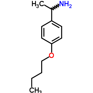 Benzenemethanamine, 4-butoxy-.alpha.-methyl- Structure,91553-11-6Structure