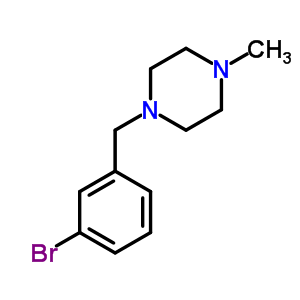 1-[(2-Bromophenyl)methyl]-4-methylpiperazine Structure,91560-85-9Structure