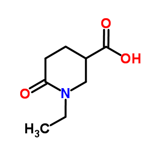 1-乙基-6-氧代哌啶-3-羧酸結構式_915919-82-3結構式