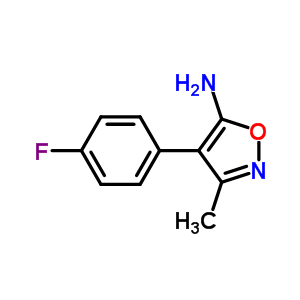 4-(4-Fluorophenyl)-3-methylisoxazol-5-amine Structure,915919-94-7Structure