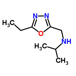 N-[(5-Ethyl-1,3,4-oxadiazol-2-yl)methyl]-N-isopropylamine Structure,915920-02-4Structure