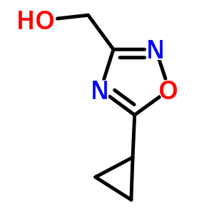 (5-Cyclopropyl-1,2,4-oxadiazol-3-yl)methanol Structure,915920-06-8Structure