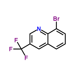 8-Bromo-3-(trifluoromethyl)quinoline Structure,917251-86-6Structure