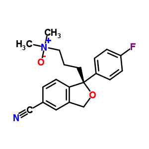 (S)-citalopram n-oxide Structure,917482-45-2Structure