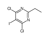 4,6-Dichloro-2-ethyl-5-iodopyrimidine Structure,917896-50-5Structure