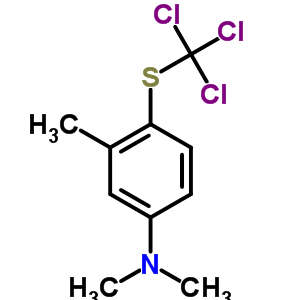 N,n,3-trimethyl-4-(trichloromethylsulfanyl)aniline Structure,91799-69-8Structure