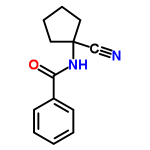 N-(1-cyano-cyclopentyl)-benzamide Structure,91806-24-5Structure