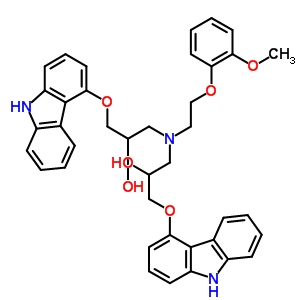 Carvedilol bis-carbazole Structure,918903-20-5Structure