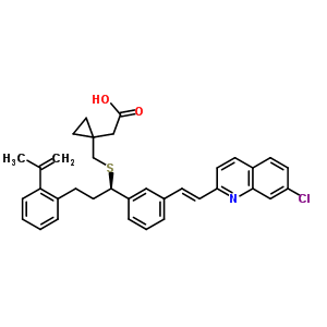 Montelukast styrene Structure,918972-54-0Structure