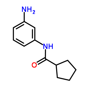 N-(3-aminophenyl)cyclopentanecarboxamide Structure,919800-19-4Structure