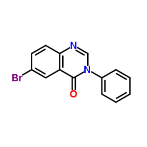 6-Bromo-3-phenyl-4(3h)-quinazolinone Structure,92103-93-0Structure