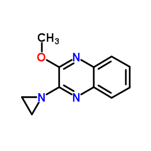 3-Aziridin-1-yl-2-methoxy-quinoxaline Structure,92289-53-7Structure