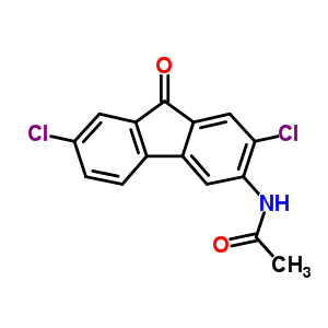 Acetamide, n-(2,7-dichloro-9-oxo-9h-fluoren-3-yl)- Structure,92424-23-2Structure