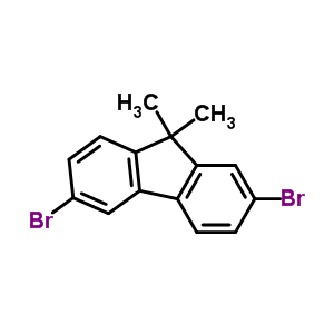 2,6-Dibromo-9,9-dimethyl-9H-fluorene Structure,925889-85-6Structure