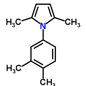 1-(3,4-Dimethyl-phenyl)-2,5-dimethyl-1h-pyrrole Structure,92596-42-4Structure