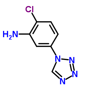 2-Chloro-5-(1h-tetrazol-1-yl)aniline Structure,926200-13-7Structure