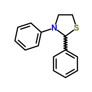 2,3-Diphenylthiazolidine Structure,92852-02-3Structure