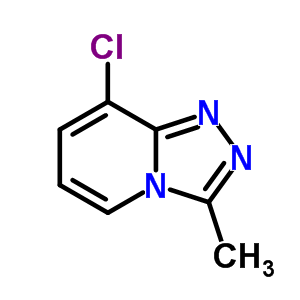 8-Chloro-3-methyl-1,2,4-triazolo[4,3-a]pyridine Structure,929000-42-0Structure