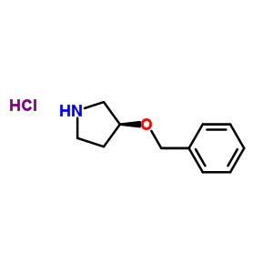 (S)-3-芐氧基吡咯烷鹽酸鹽結(jié)構(gòu)式_931409-74-4結(jié)構(gòu)式