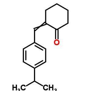 Cyclohexanone,2-[[4-(1-methylethyl)phenyl]methylene]- Structure,93204-04-7Structure