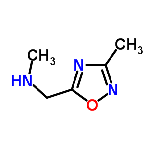 N-methyl-n-[(3-methyl-1,2,4-oxadiazol-5-yl)methyl]amine Structure,933683-06-8Structure