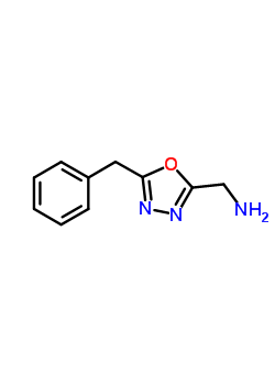 5-(Phenylmethyl)-1,3,4-oxadiazole-2-methanamine Structure,933756-55-9Structure