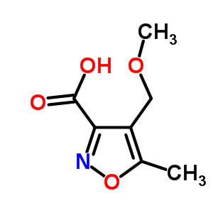 4-(Methoxymethyl)-5-methylisoxazole-3-carboxylic acid Structure,934156-84-0Structure