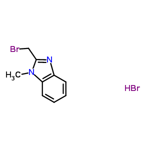 2-(Bromomethyl)-1-methyl-1H-benzimidazole hydrobromide Structure,934570-40-8Structure