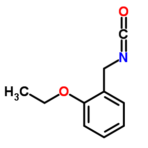 2-乙氧基芐基異氰酸酯結(jié)構(gòu)式_93489-09-9結(jié)構(gòu)式