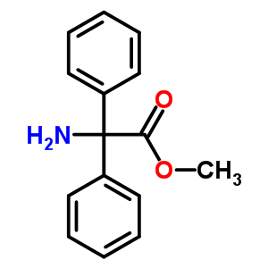 Methyl 2-amino-2,2-diphenyl-acetate Structure,93504-24-6Structure