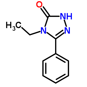 4-Ethyl-5-phenyl-4h-1,2,4-triazol-3-ol Structure,93690-17-6Structure