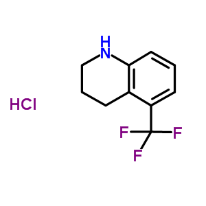 5-Trifluoromethyl-1,2,3,4-tetrahydro-quinoline hydrochloride Structure,939758-74-4Structure