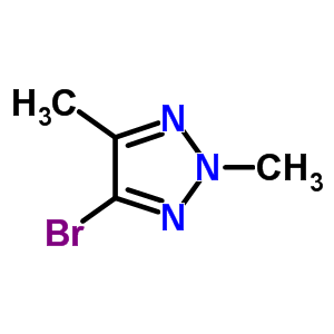 4-Bromo-2,5-dimethyl-2h-1,2,3-triazole Structure,942060-54-0Structure