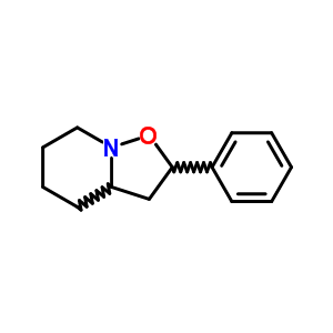 2H-isoxazolo[2,3-a]pyridine,hexahydro-2-phenyl- Structure,94617-78-4Structure