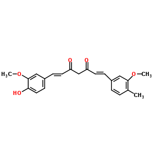 (1E,6e)-1-(4-hydroxy-3-methoxyphenyl)-7-(3-methoxy-4-methylphenyl)-1,6-heptadiene-3,5-dione Structure,94875-80-6Structure