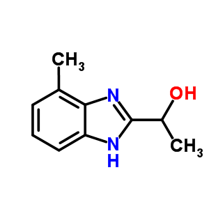 1-(4-Methyl-1H-benzimidazol-2-yl)ethanol Structure,953857-84-6Structure