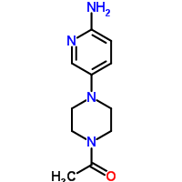 1-[4-(6-Amino-3-pyridinyl)-1-piperazinyl]ethanone Structure,959795-77-8Structure